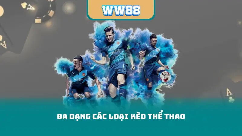 Đa dạng các loại kèo thể thao